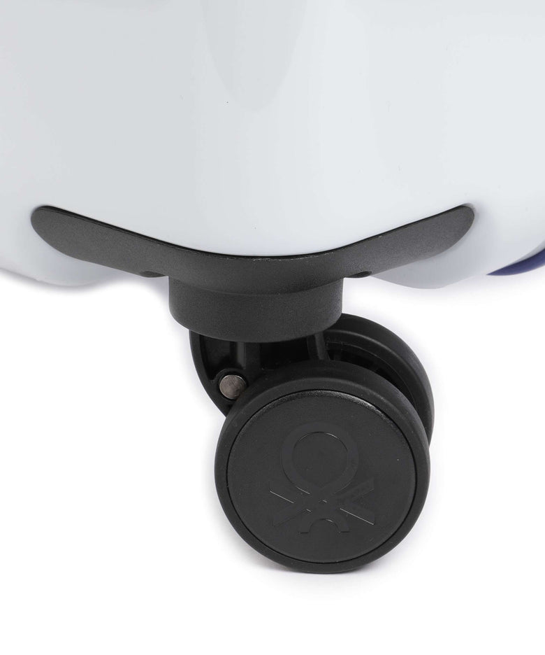 Delsey Paris x United Colors of Benetton United Spinner (4 wheels) white