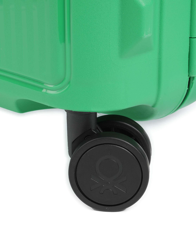 Delsey Paris x United Colors of Benetton CB Hard Spinner (4 wheels) green