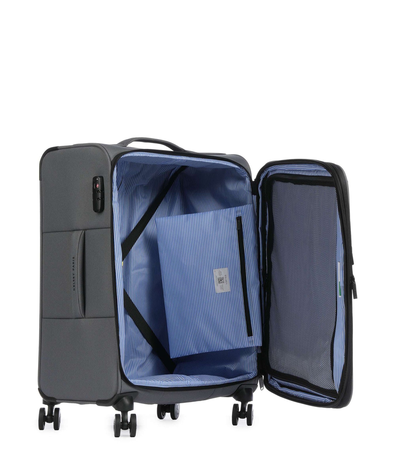 Delsey Paris x United Colors of Benetton BE Spinner (4 wheels) anthracite