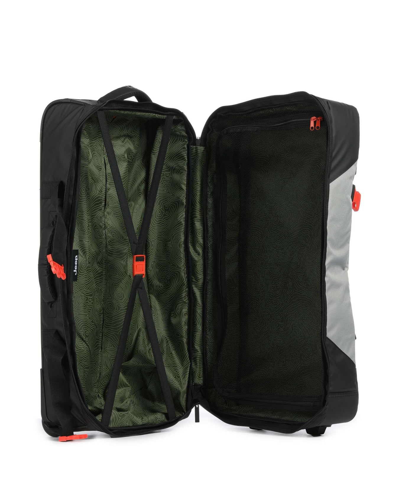 Jeep JS007C 73 Travel bag with wheels grey