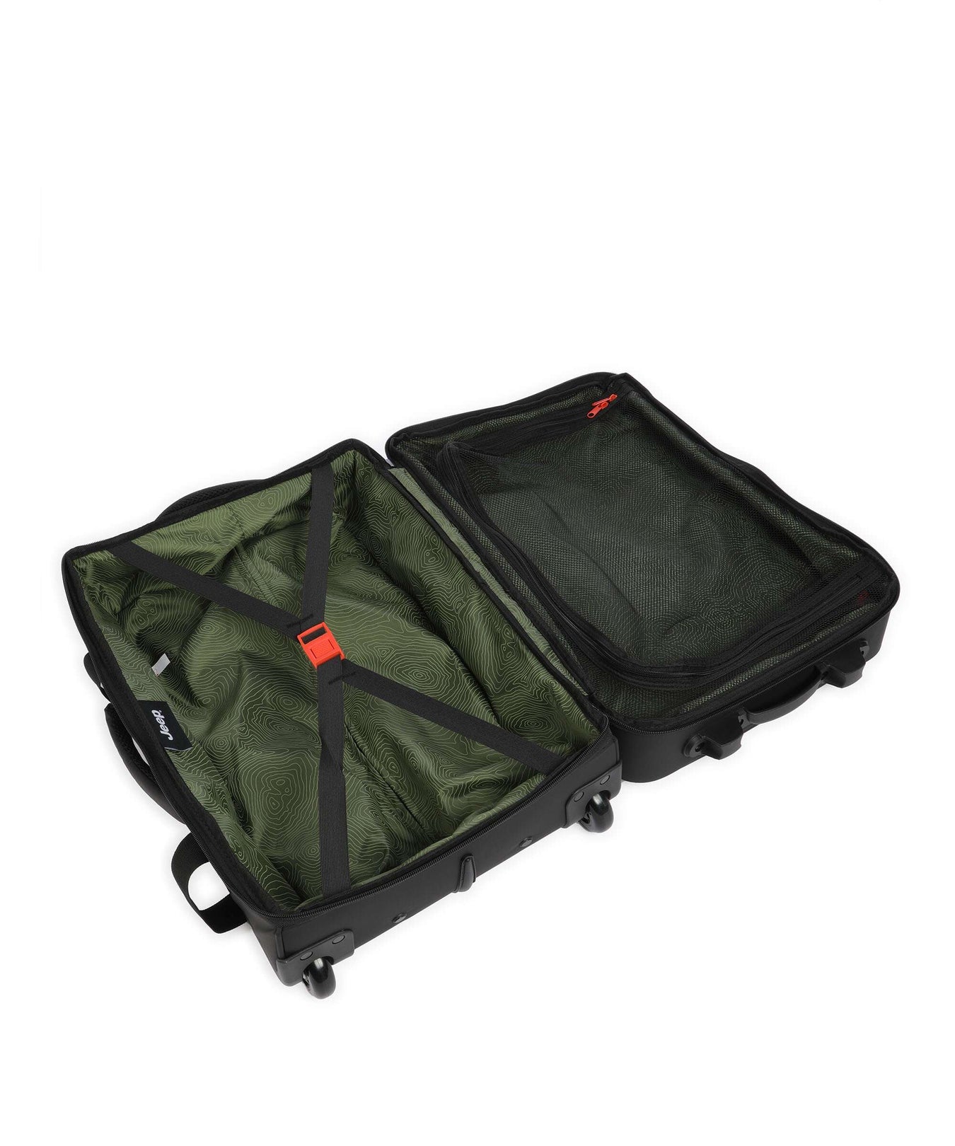 Jeep JS007C 55 Travel bag with wheels grey