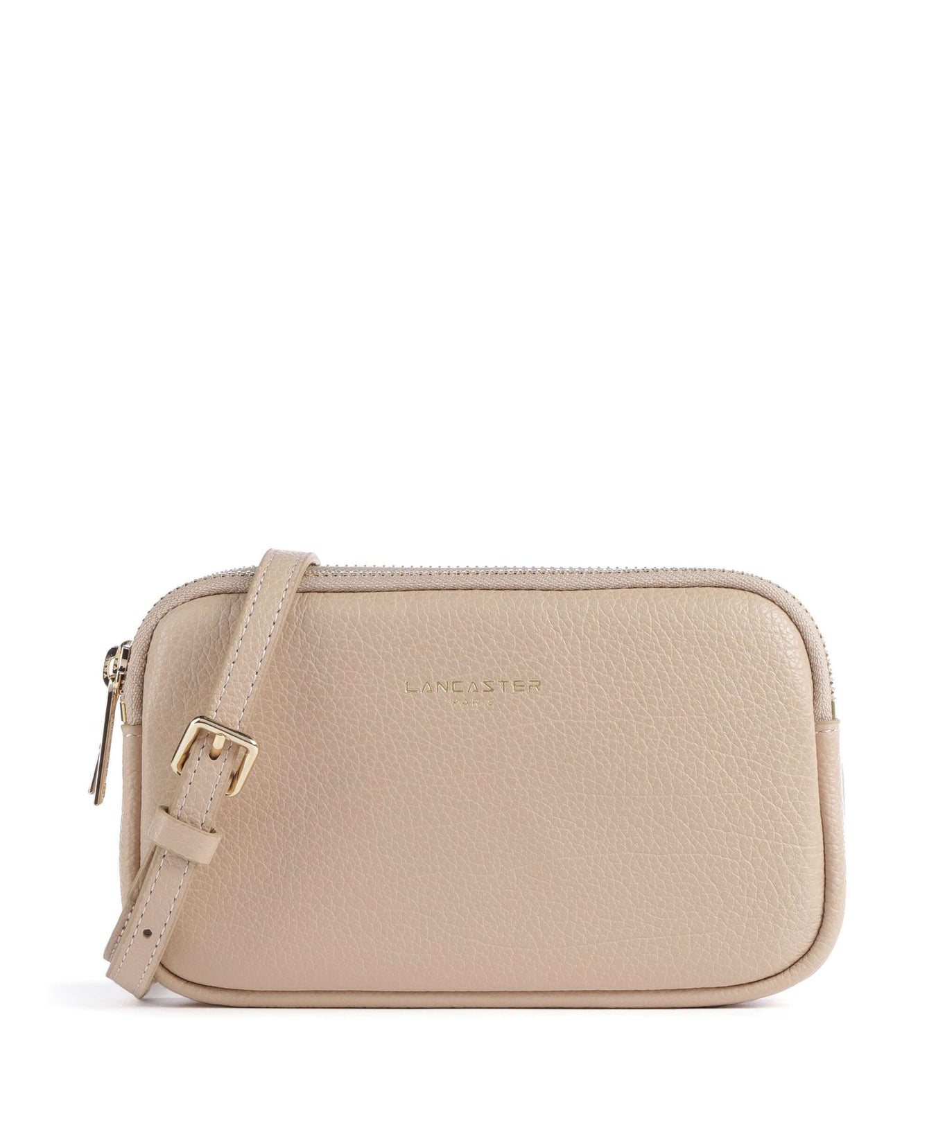 Lancaster Dune Crossbody bag beige foncé