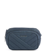Lancaster Canvas Matelassé Sac banane bleufonc
