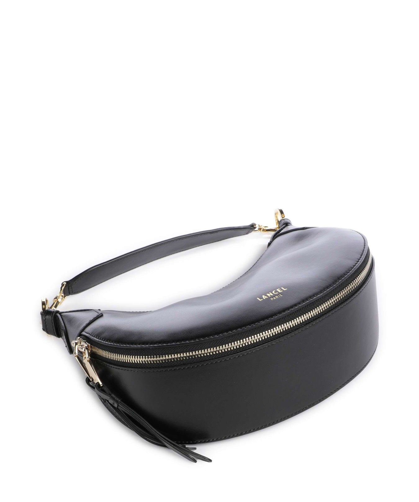 Lancel Origami S Hobo bag black