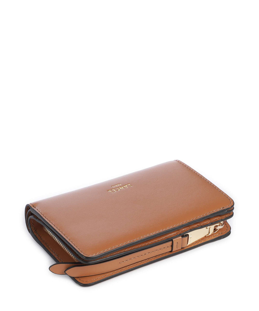 Lancel Origami Wallet camel