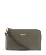 Lancel Origami Étui à cartes crédit dark khaki