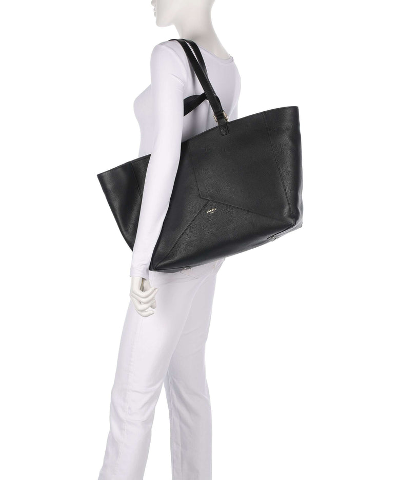 Lancel Enveloppe L Tote bag black