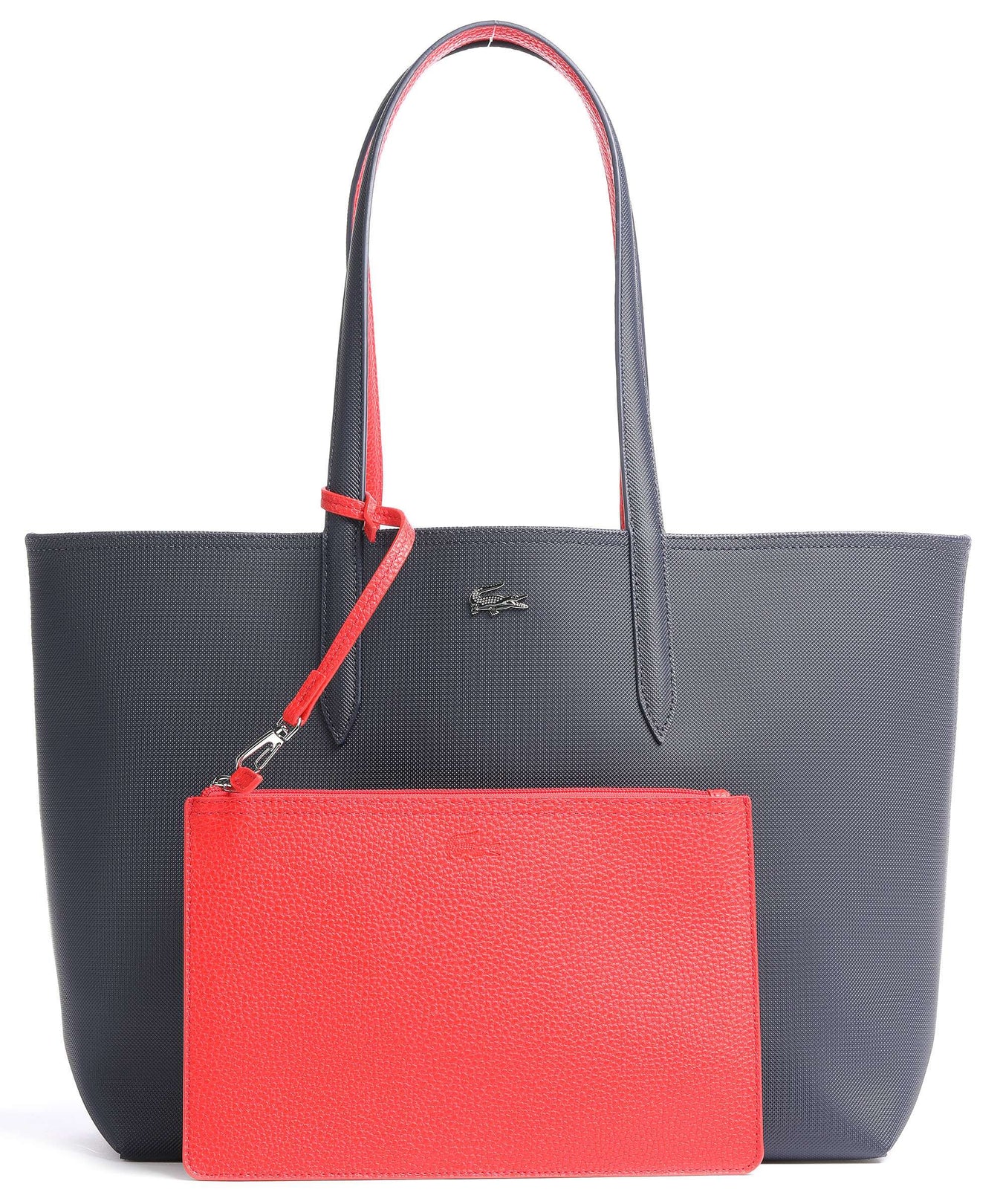 Lacoste Anna Tote bag marine rouge