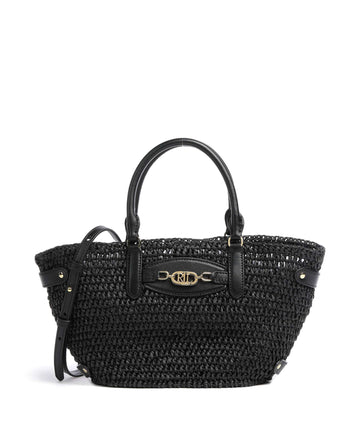Lauren Ralph Lauren Daphney 20 Straw Handtasche black