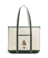 Polo Ralph Lauren Bear Fall Cabas ecru/northwest pine