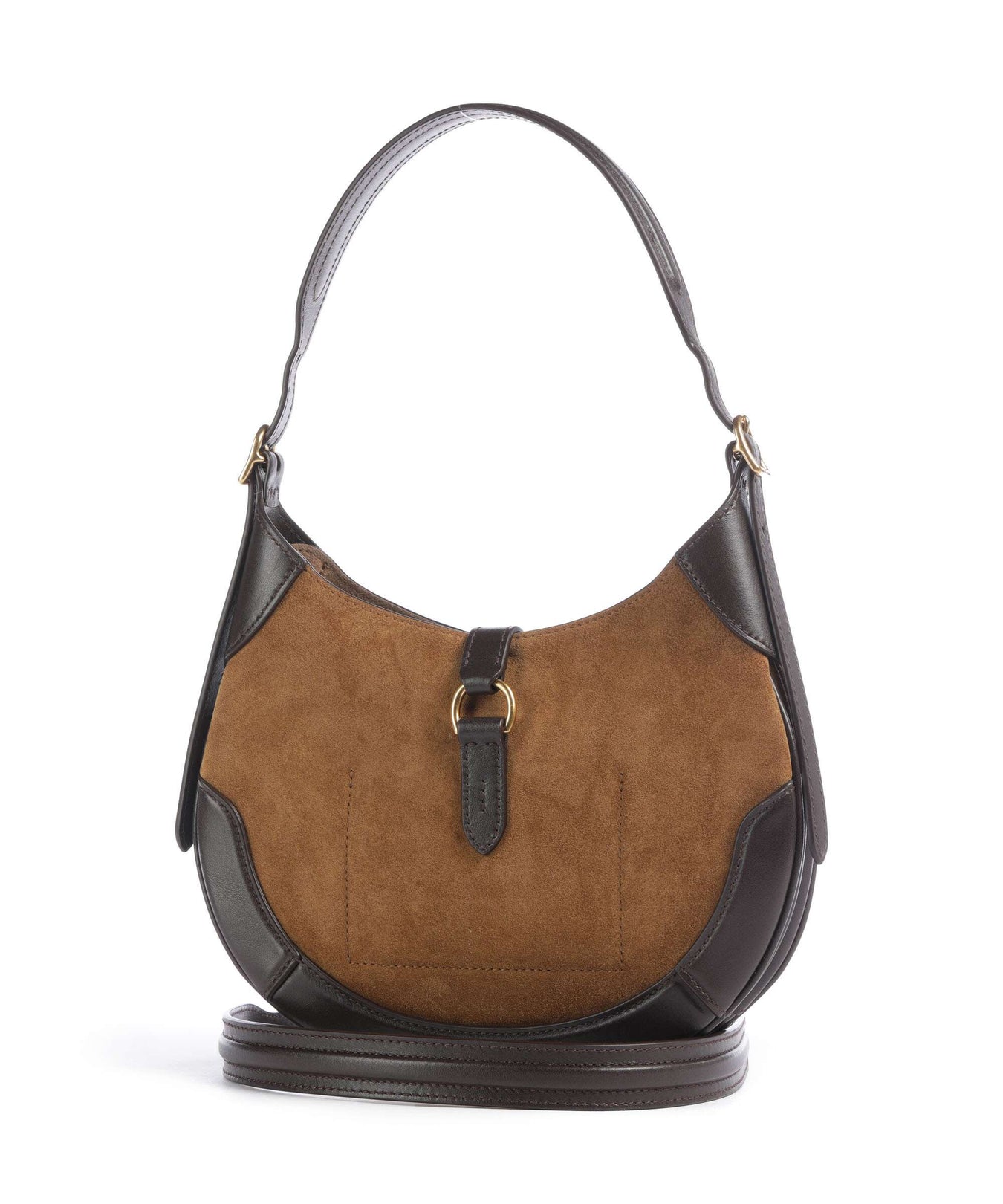 Polo Ralph Lauren ID Collection Small Hobo bag maple tobacco