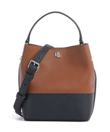 Lauren Ralph Lauren Reese Small Borsa a secchiello lauren tan/lauren navy