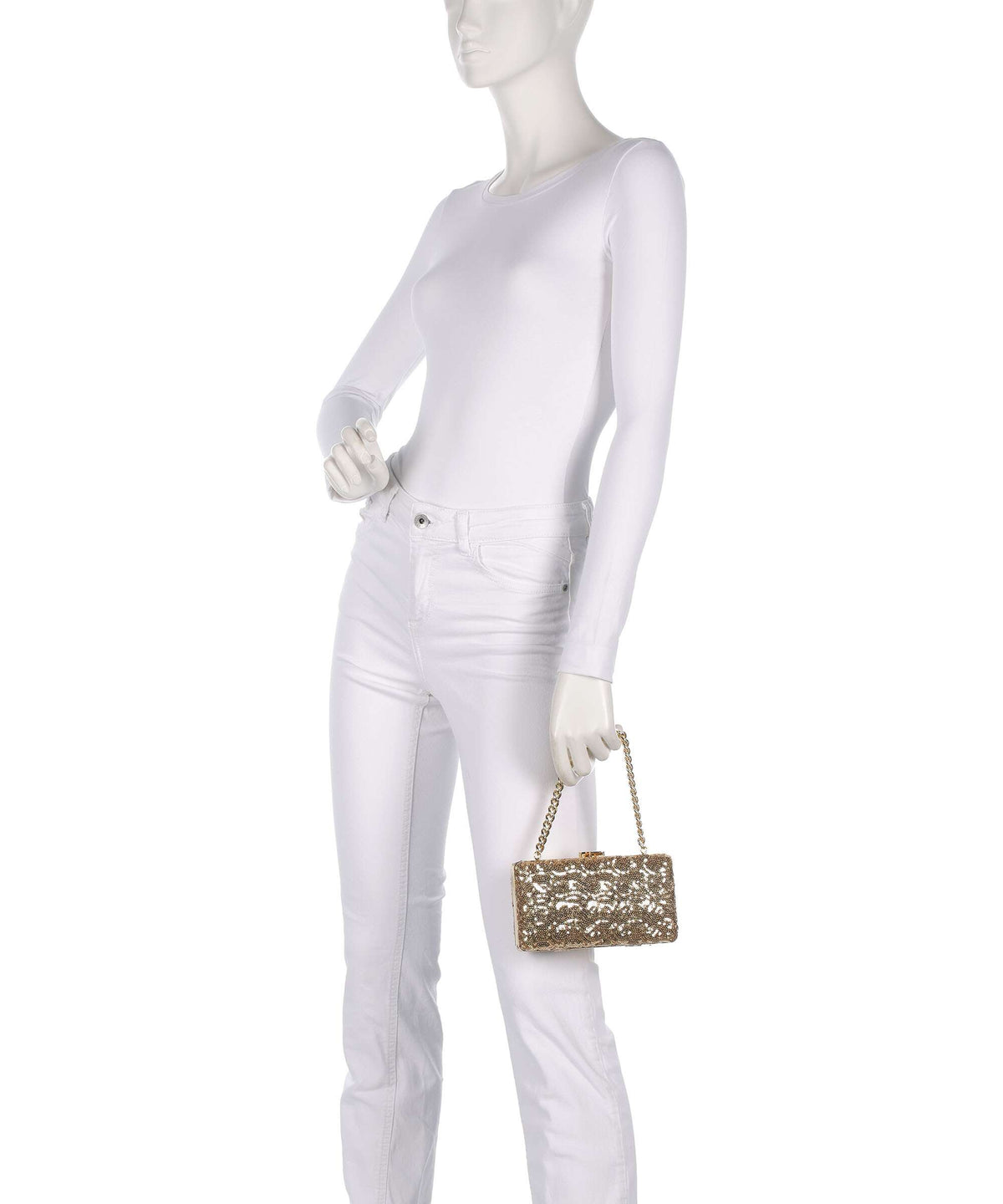 Lauren Ralph Lauren Franki Small Handbag antique gold