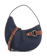 Lauren Ralph Lauren Tasha Small Sac bandoulière rinse wash denim/auren tan