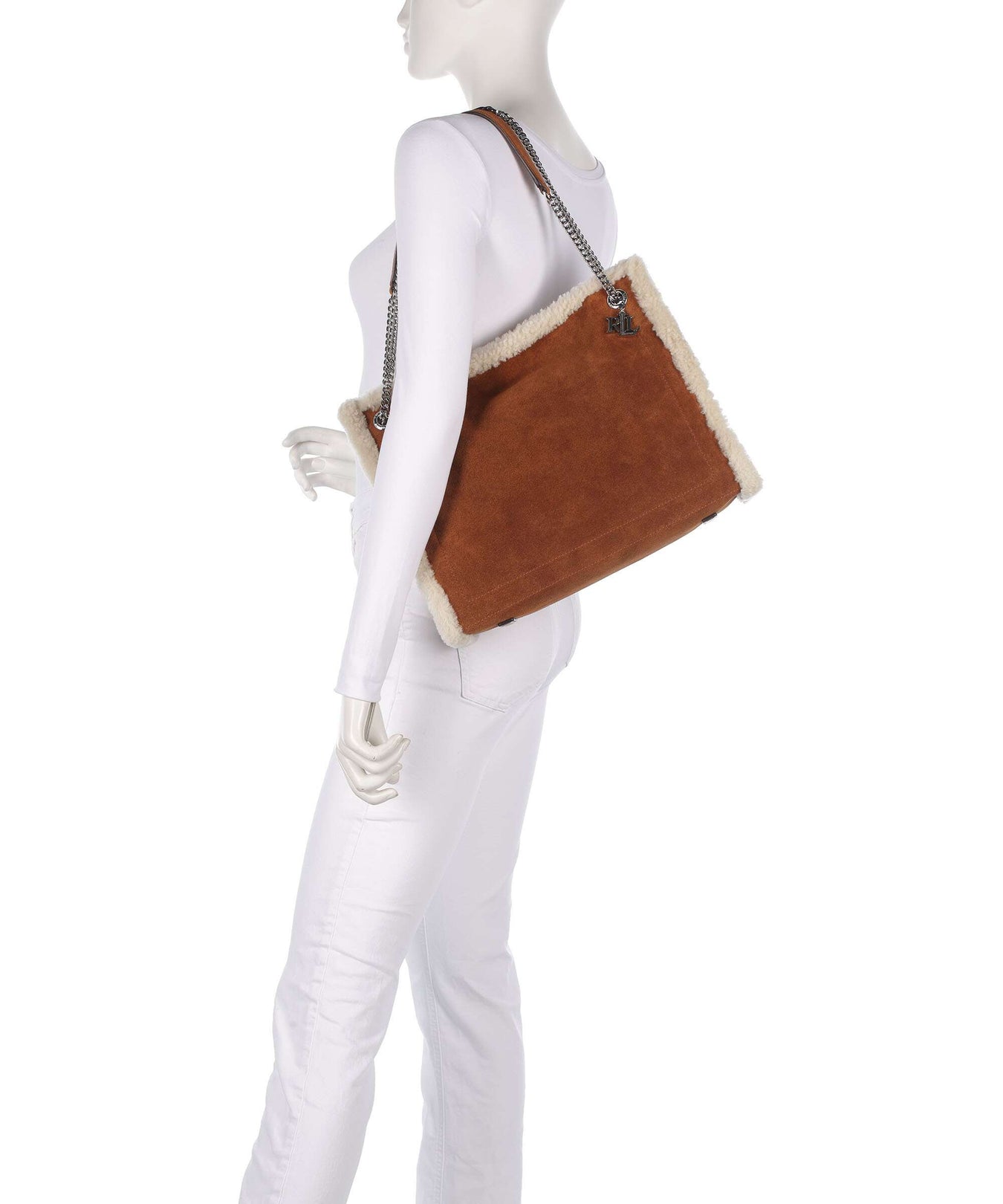 Lauren Ralph Lauren Bradley Large Tote bag lauren tan/natural