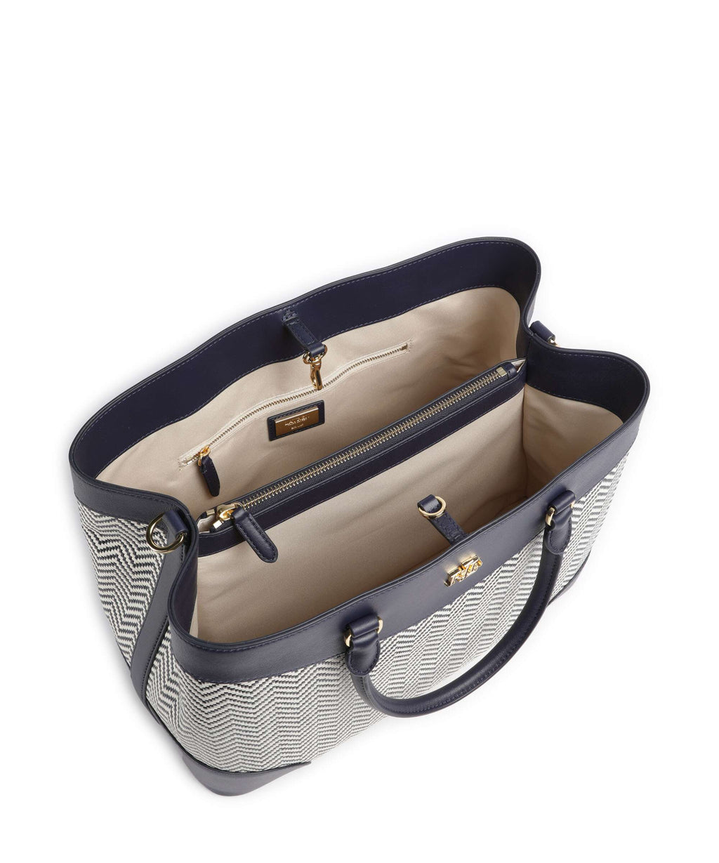 Lauren Ralph Lauren Marcy 36 Handbag refined navy/soft white