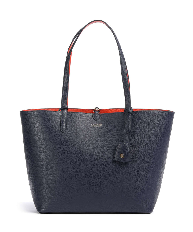 Lauren Ralph Lauren Medium Tote bag refined navy/dusk orange