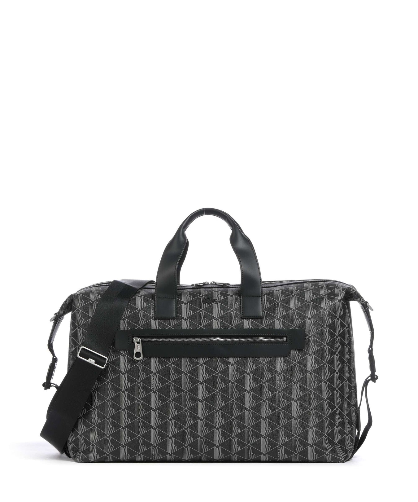 Lacoste The Blend Weekend bag monogram noir/gris