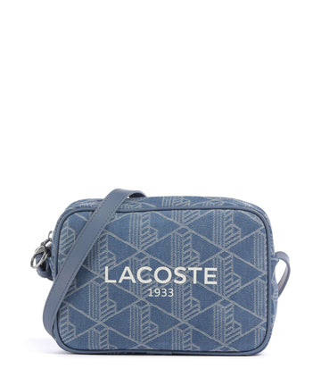 Lacoste Heritage Jacquard Umhängetasche denim