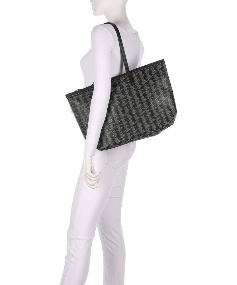 Lacoste Zely Tote bag mono noir/beige