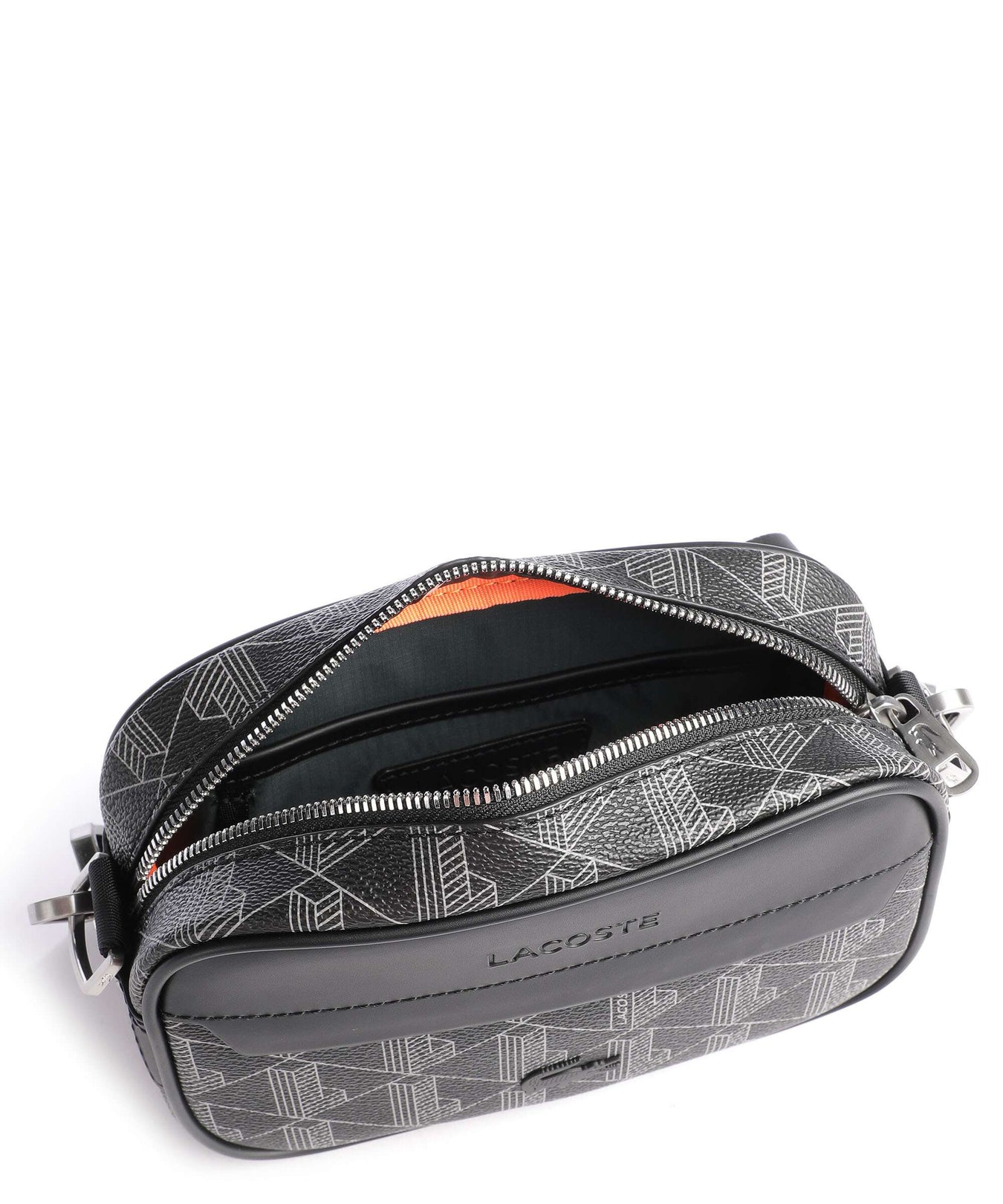 Lacoste The Blend Crossbody bag allover monogram/noir/gris