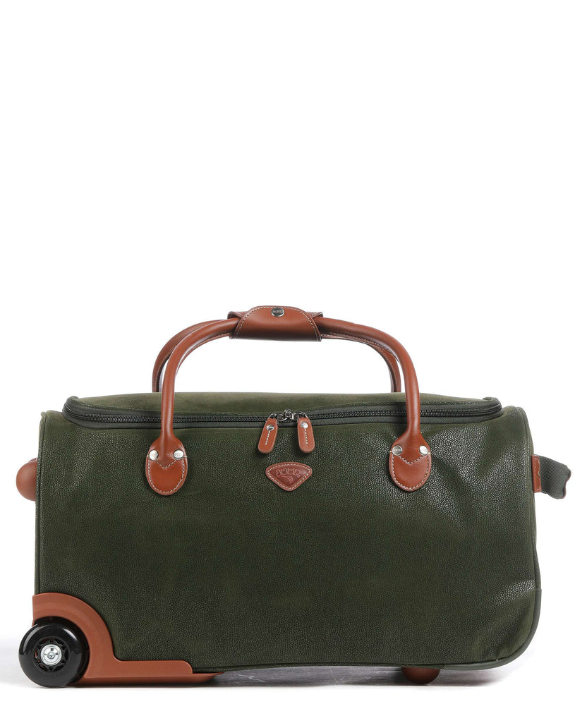 Jump Uppsala Soft Travel bag with wheels moss green