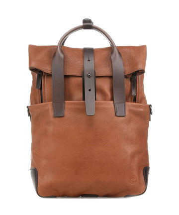 Harold's Mount Ivy Rolltop Rucksack cognac/braun