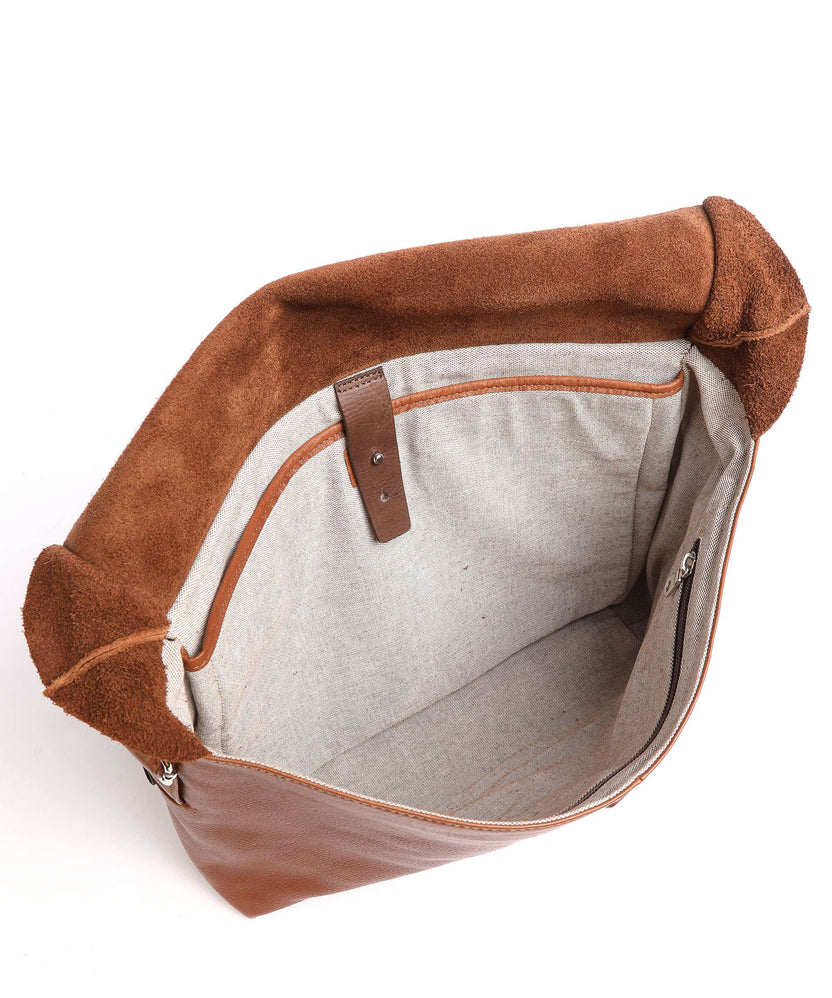 Harold's Lift Briefcase cognac