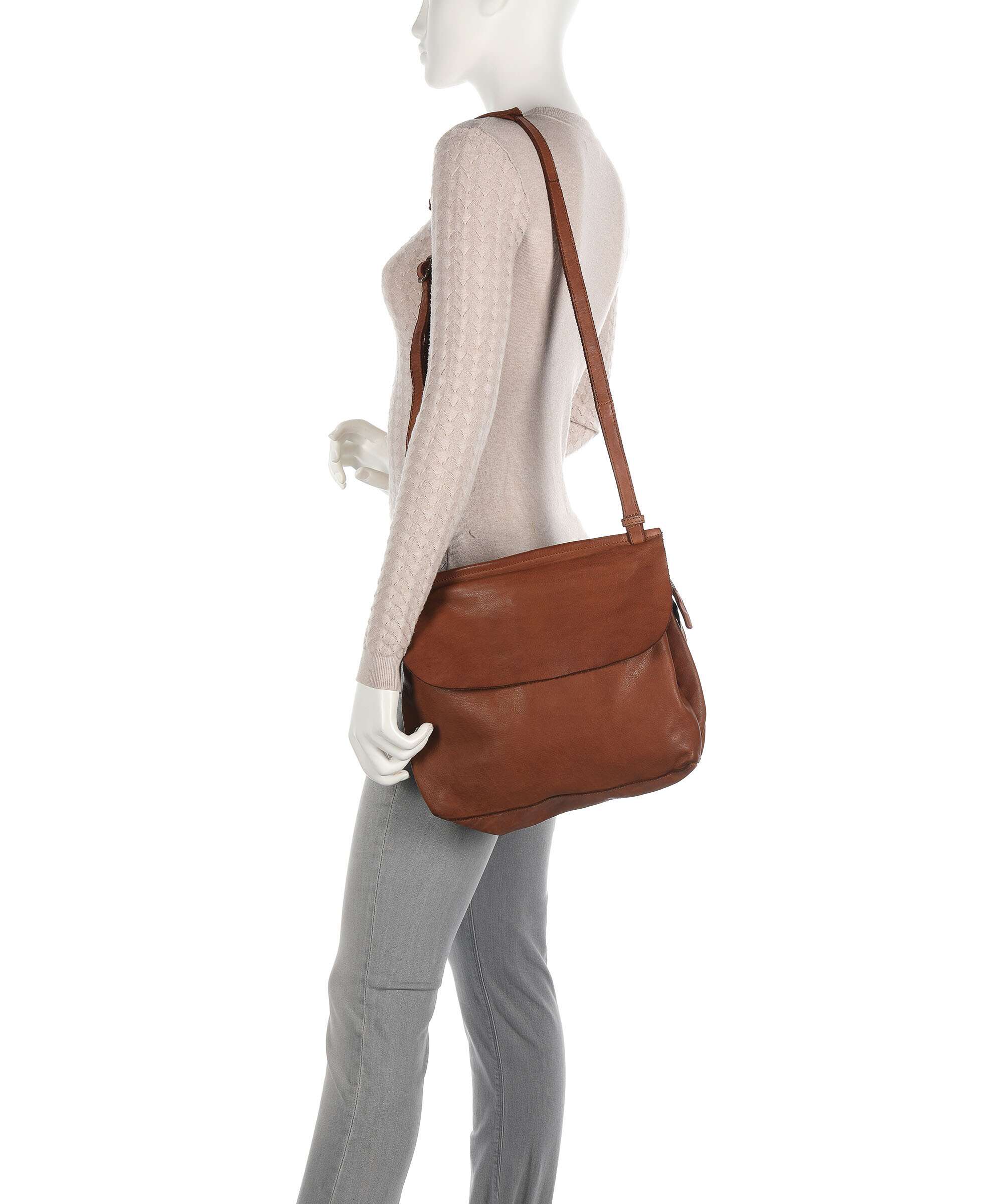 Harold's Submarine Crossbody bag cognac