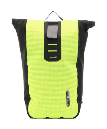 Ortlieb Velocity High-Vis 23 Rolltop Rucksack neon yellow/black reflective