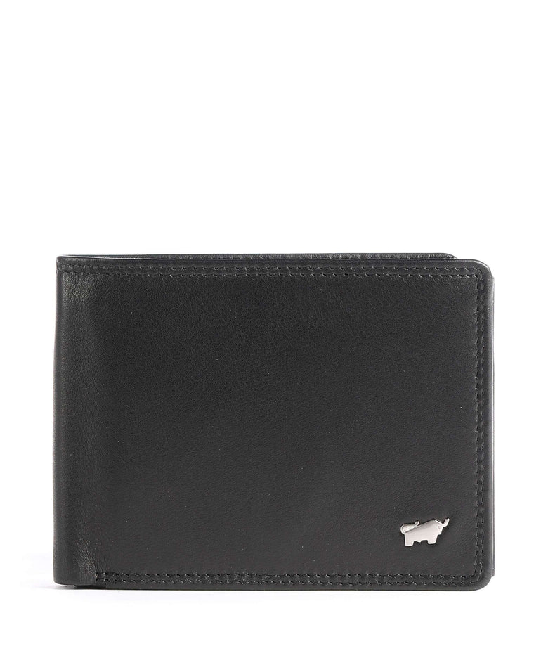 Braun Büffel Golf Edition Wallet schwarz