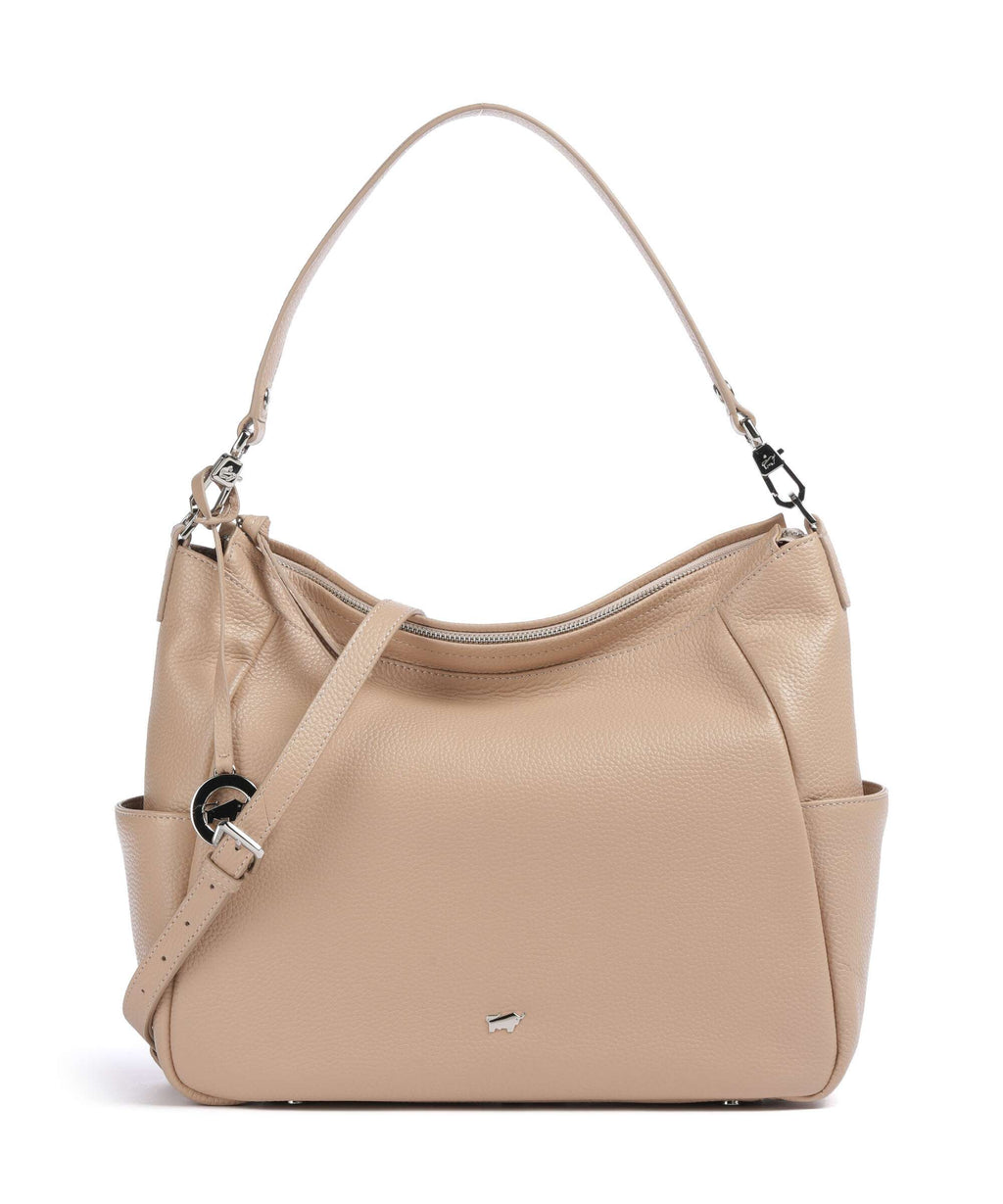 Braun Büffel Hanna Hobo bag creme
