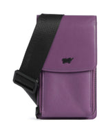 Braun Büffel Capri RFID Borsetta porta cellulare viola