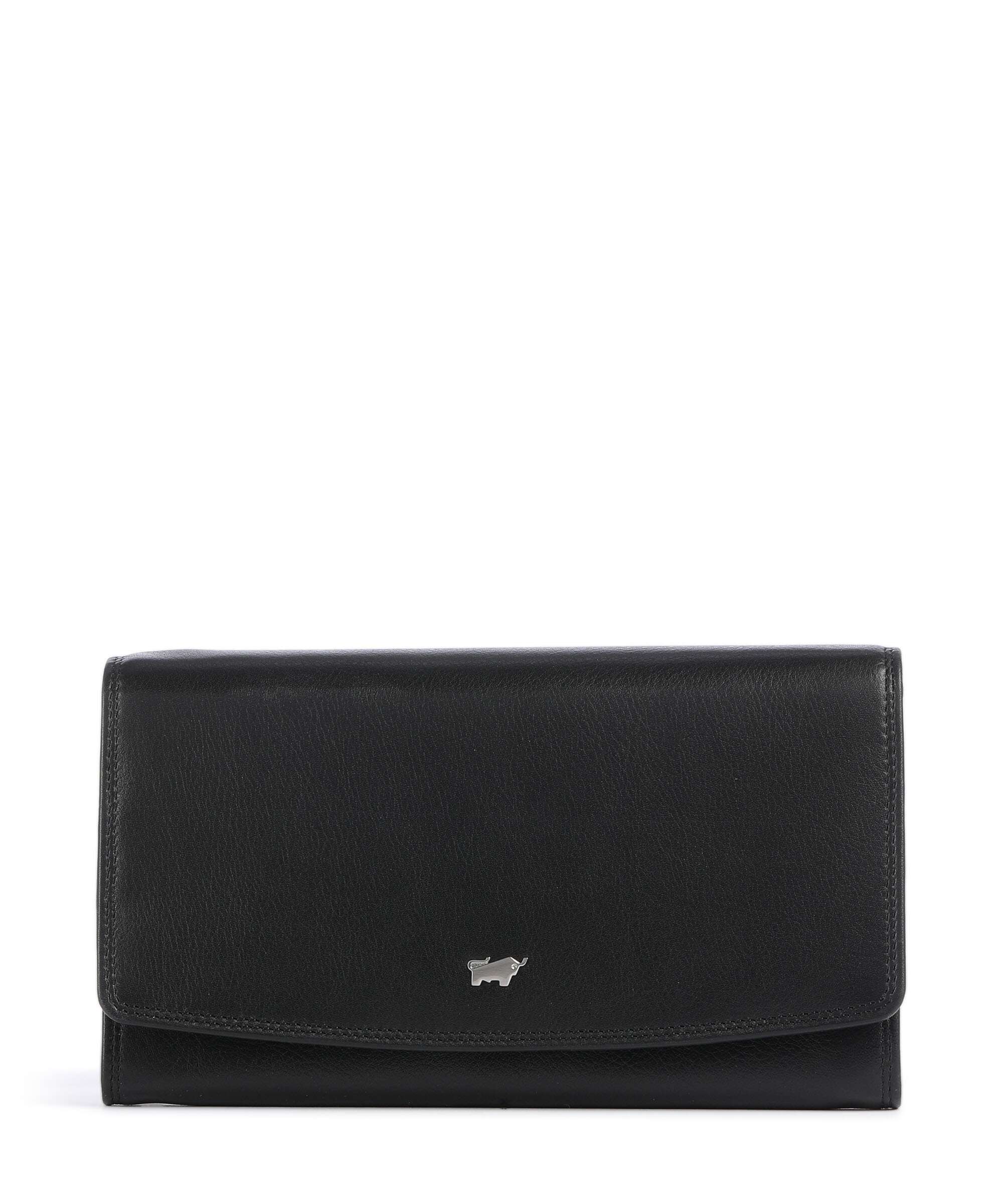 Braun Büffel Golf RFID Wallet schwarz
