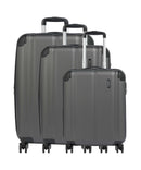 Travelite City Set valigie trolley (4 ruote) anthrazit