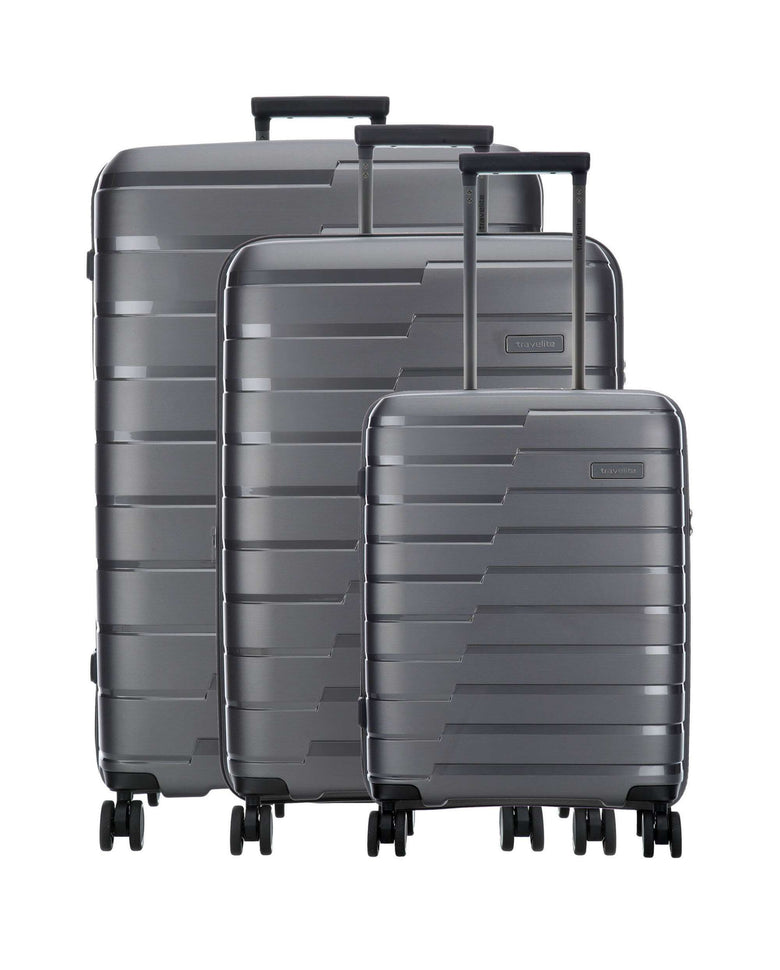 Travelite Air Base Suitcase set (4 wheels) anthrazit
