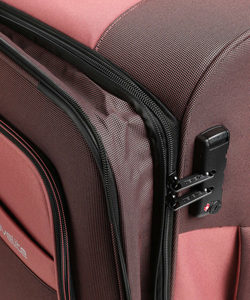 Travelite Viia Suitcase set (4 wheels) frühlingsrose