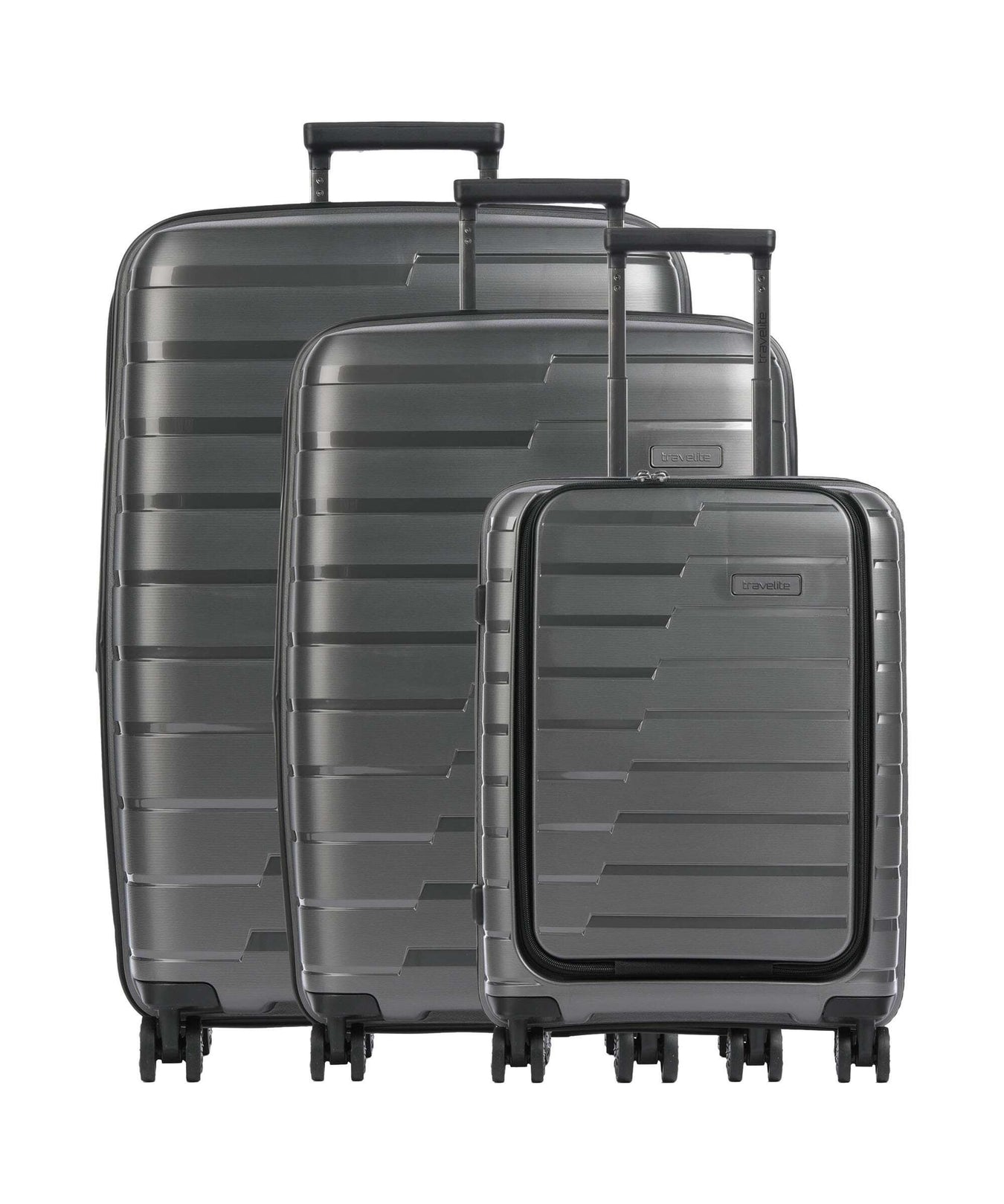 Travelite Air Base Suitcase set (4 wheels) anthrazit