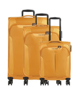 Travelite Croatia Set de valise (4 roues) curry