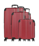 Travelite City Set valigie trolley (4 ruote) rot