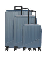 Travelite Bali 4-Rollen Trolley Set blau