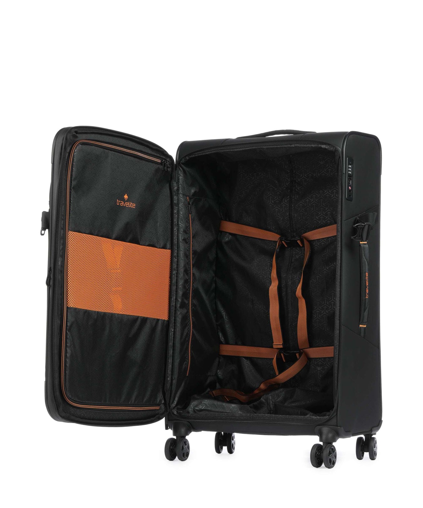 Travelite Briize Spinner (4 wheels) schwarz