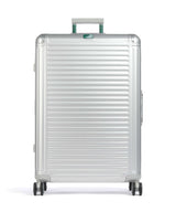 Travelite Next Valigia trolley (4 ruote) silber/grün