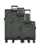 Travelite Briize Set valigie trolley (4 ruote) khaki