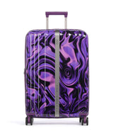 Travelite Lascana Edition Valigia trolley (4 ruote) purple swirl