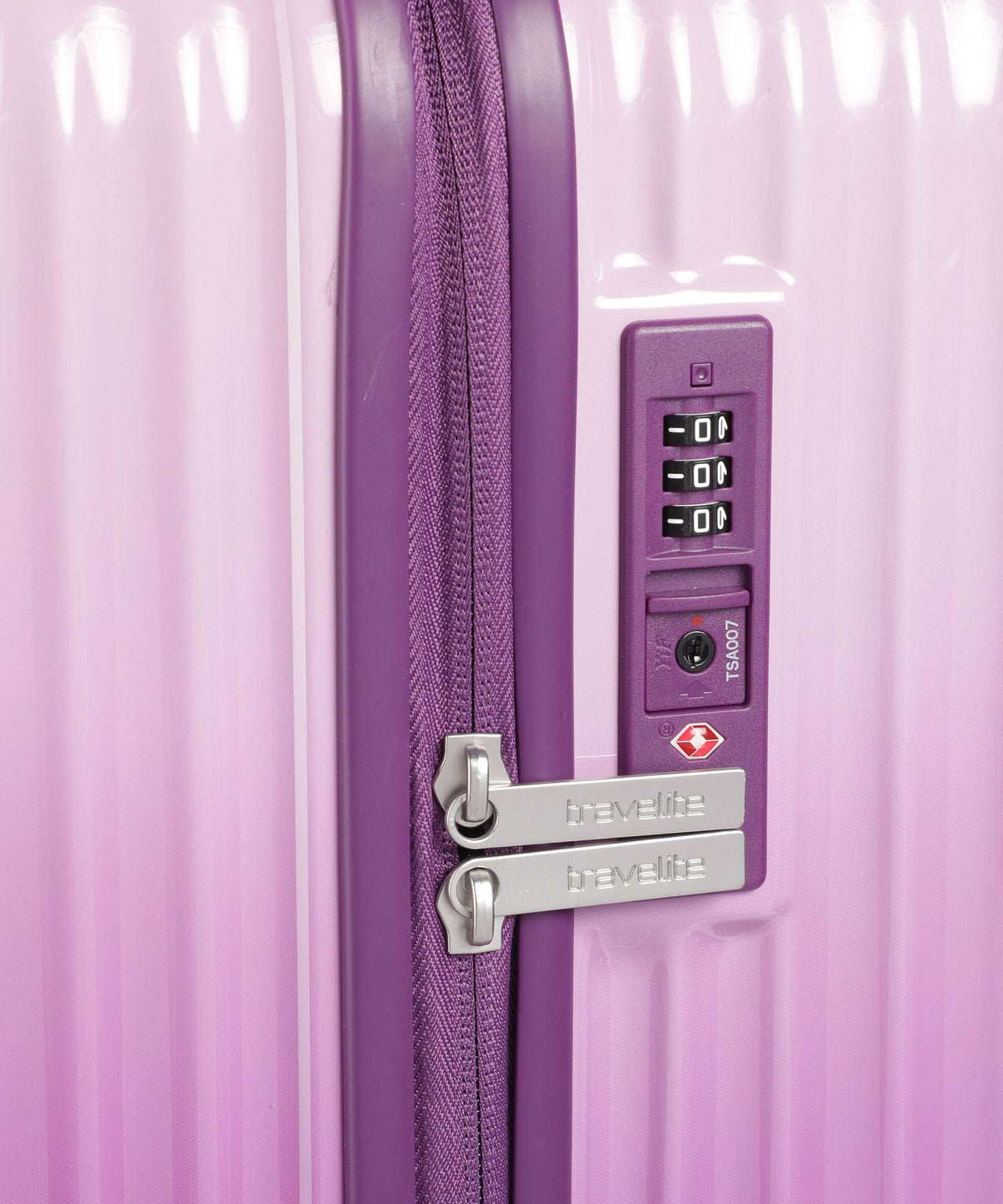 Travelite Lascana Edition Spinner (4 wheels) purple degrade