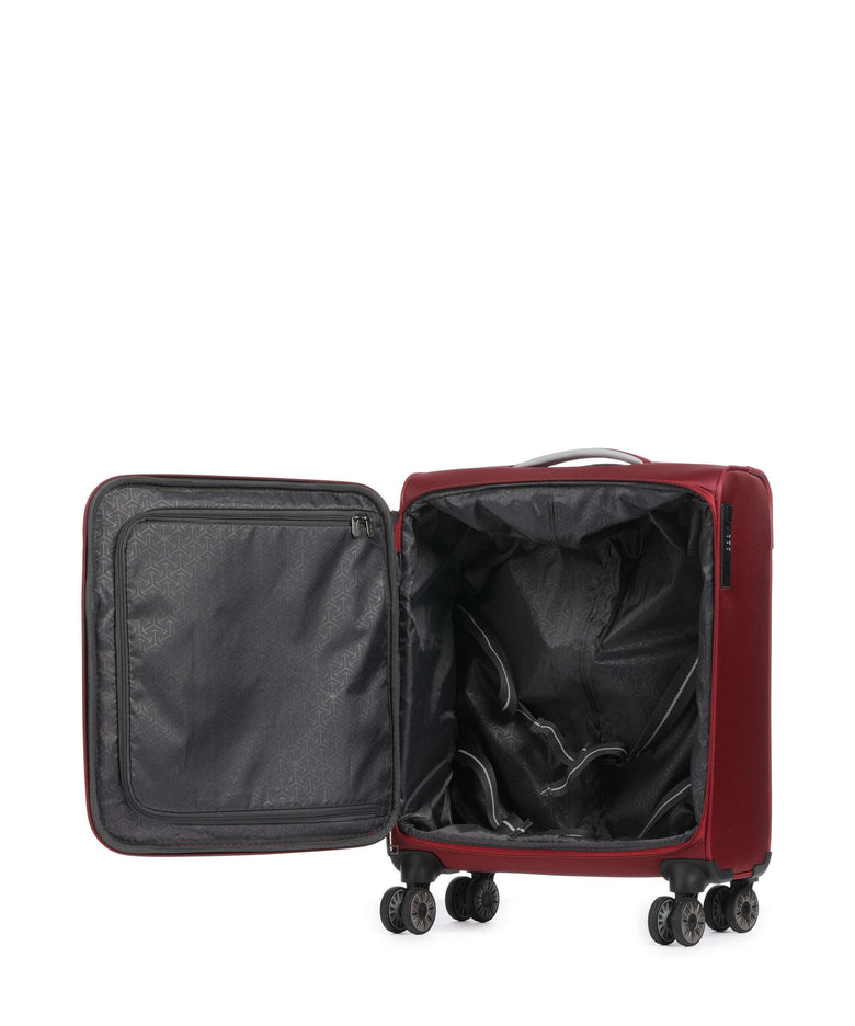 Travelite Cabin Max Spinner (4 wheels) rot
