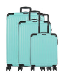 Travelite Cruise 4-Rollen Trolley Set light aqua