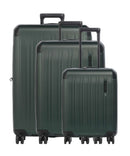Travelite Dynamiic 4-Rollen Trolley Set grün