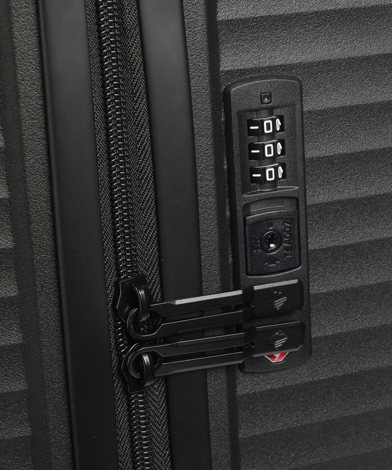 Travelite Air Stripe Suitcase set (4 wheels) black